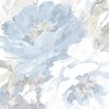 Chelsea Sky Light Blue Floral Paste the Wall Wallpaper - 4 of 4