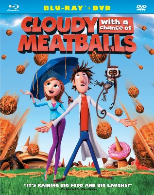 Cloudy With A Chance Of Meatballs (blu-ray/dvd) : Target