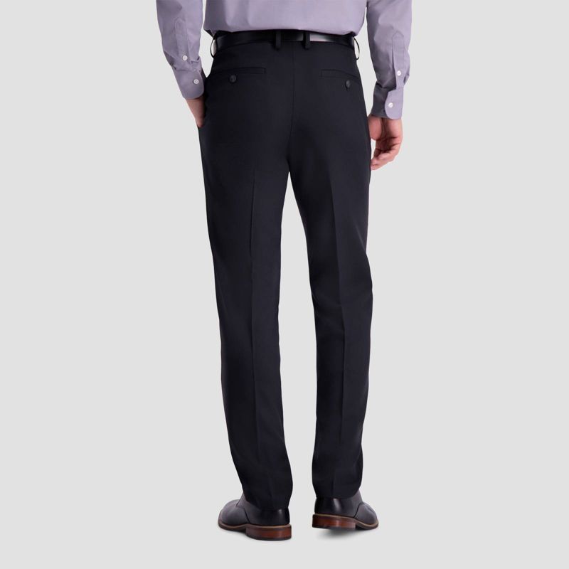 Haggar H26 Men's Flex Series Ultra Slim Suit Pants - Black, 3 of 5