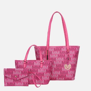 MKF Collection Aylet M Women's Vegan Leather Tote with Matching Mini Bag and Wristlet Purse by Mia K - 1 of 4