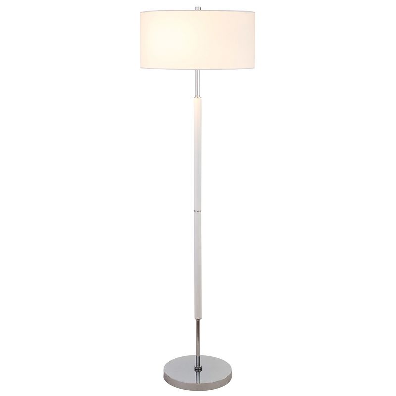 Hampton & Thyme 2-Light Floor Lamp with Fabric Shade, 4 of 8