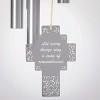 Woodstock Wind Chimes Signature Collection  Chimes of Remembrance  26''  Silver Wind Chime - 3 of 4