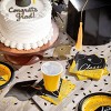 Creative Converting Class of 2025 Graduate Yellow Paper Beverage Napkins 108ct - 2 of 4