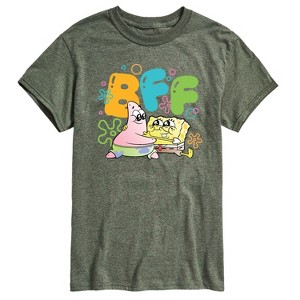 Men's - Spongebob Squarepants - Bff Patrick Short Sleeve Graphic T-Shirt - 1 of 4