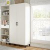 Versa 36" Wide 2 Door Storage Cabinet, White - 3 of 4
