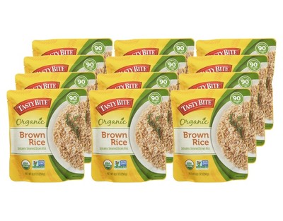 Tasty Bite Brown Rice - Case Of 12/8.8 Oz : Target