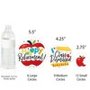 Big Dot of Happiness Teacher Retirement - Happy Retirement Party Giant Circle Confetti - Party Decorations - Large Confetti 27 Count - 3 of 4