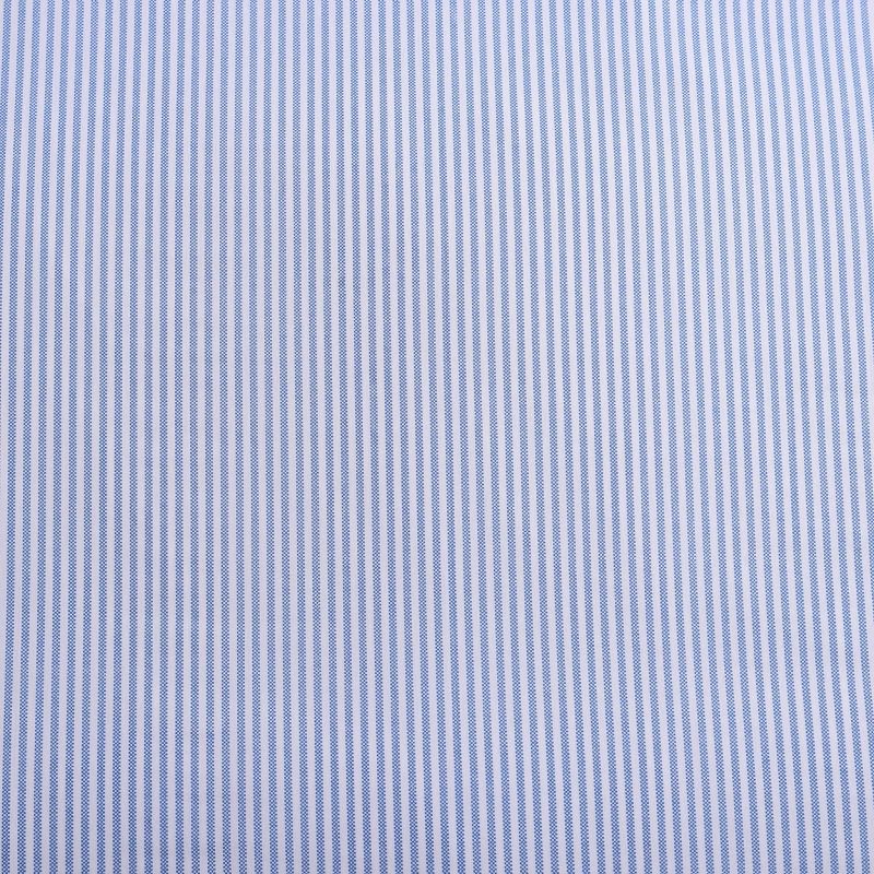 Oxford Stripe 100% Cotton Duvet Set Blue/White - Poppy & Fritz, 5 of 11