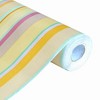 Slickblue Colorful Stripe Wallpaper Roll, 3 Design Options, Pre-pasted Removable Vinyl, 45 sq ft, Washable and Strippable - 2 of 3