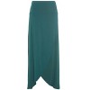 LASCANA Women's Wrap Look Maxi Skirt Solid - image 4 of 4