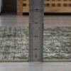 Washable Area Rug, Non-Slip Vintage Low-Pile Indoor Carpet, Distressed Floral Print, Ultra Soft Foldable - 4 of 4