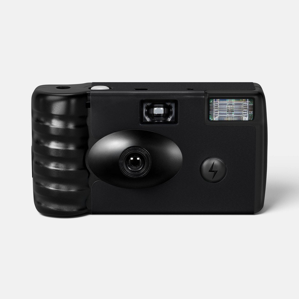 Game Day Disposable Camera - heyday™ Ebony: Single-Use, Black, 0.25lb, 4.921" Height, 2.91" Width