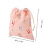 Unique Bargains Doll Drawstring Makeup Bag 1 Pc - 2 of 4