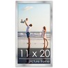 PosterPalooza | 11x20 Wood Frame with UV Acrylic, 6 Finishes: Black, White, Bronze, Silver, Wood, Mahogany - 2 of 4