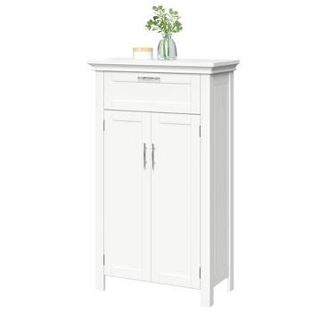 RiverRidge Ashland 1-Door, 3-Drawer Floor Cabinet, White