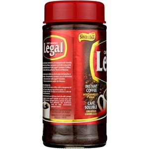 CAFE LEGAL COFFEE INSTANT LEGAL , pack of 6 - 1 of 3