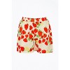Women's STRAWBERRY-PRINT LINEN-BLEND SHORTS - HELMSTEDT - 2 of 4