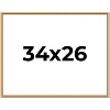 PosterPalooza | Classic Modern Gold Picture Frame - UV Acrylic, Backing Board, Hanging Hardware Included - 2 of 4