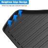 Luggage Mat, Compatible with Civic 2022-2025, All-Weather Luggage Liner, Non-Slip Odorless TPE Car Rear Truck Mat for Civic 2022-2025 Accessories - 3 of 4