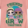 Girls' - LOL Surprise! - Friends Grow Together Fitted Short Sleeve Graphic T-Shirt - 2 of 4