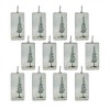 Tis the Season Pine Tree Ornament (Set of 12) - 4 of 4