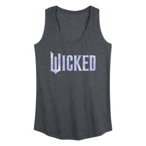 Women's - Wicked - Sparkle Logo Graphic Racerback Tank - 1 of 4