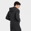 Men's Cotton Fleece Full Zip Hooded Sweatshirt - All In Motion™ - 2 of 3