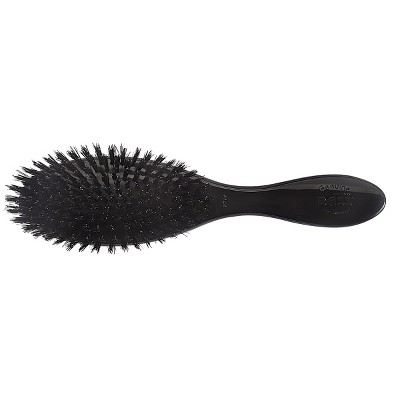 Glamlily 2 Pack Boar Bristle Hair Brushes with Nylon Pins and Bamboo  Handles, Wave Brush, 9 in