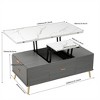Modern Coffee Table, for Living Room, Multiple Color Schemes - 2 of 4