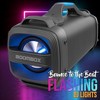 Pyle Portable Bluetooth Speaker System with Wired Microphone - 800 Watt MAX, FM Radio, RGB Lights - 3 of 4