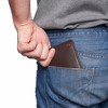 Alpine Swiss RFID Mathias Mens Wallet Deluxe Capacity Passcase Bifold With Divided Bill Section Camden Collection Comes in a Gift Box - 4 of 4