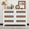 Dexmalle Rustic Farmhouse Style Wooden Dresser - 2 of 4