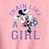 Boys' - Disney - Train Like A Girl Graphic Long Sleeve Fleece Sweatshirt - 2 of 4