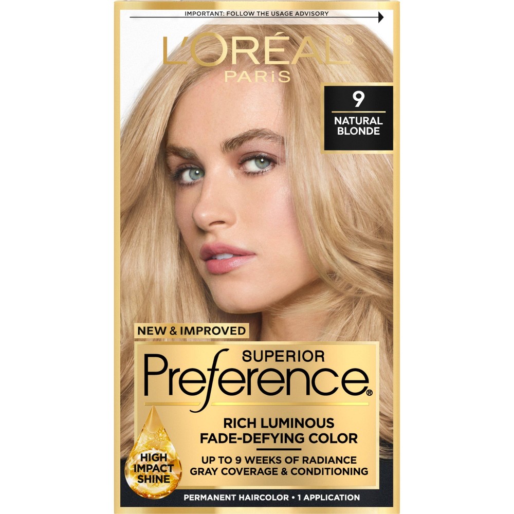 Photos - Hair Dye LOreal L'Oreal Paris Superior Preference Fade-Defying Color + Shine System - 6.5 