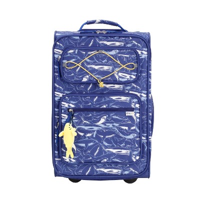 Crckt 18" Kids' Carry On Suitcase - Blue Shark