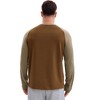 INSPIRE CHIC Men's Long Sleeve Tops Color Block Casual Raglan T-Shirt - 3 of 4