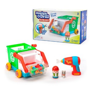 Educational Insights Design & Drill Bolt Buddies Recycling Truck - 1 of 4
