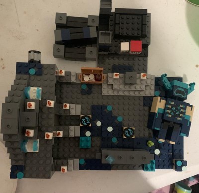 Lego Minecraft The Deep Dark Battle Biome Building Toy 21246 : Target