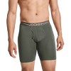 Jockey Men's Organic Cotton Stretch 9.5" Long Leg Boxer Brief - 3 Pack - 2 of 4