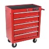 Belatt Tool Cart, Heavy Duty Storage Cabinet, Lockable, Wheels, 5-Tier Ball Bearing Drawers, Red - 2 of 4