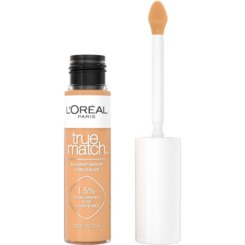 Photos - Other Cosmetics LOreal L'Oreal Paris True Match Radiant Serum Concealer with Hyaluronic Acid - W7 