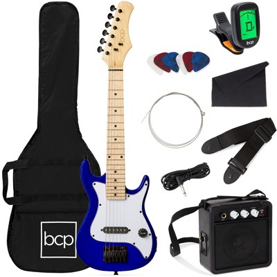 Best Choice Products 30in Kids Electric Guitar Beginner Starter Kit w/ 5W Amplifier, Strap, Case