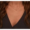 Layered Heart Necklace,Choker for Women Exquisite, High-end, Minimalist - 3 of 4