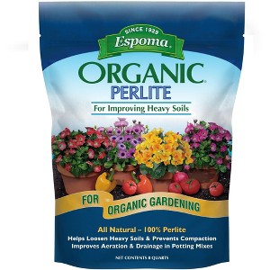 Espoma Organic Perlite, For Improving Heavy Soils for Organic Gardening, Helps Loosen and Aerate Heavy Soils, Prevent Compaction, 8qt - 1 of 1
