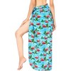 HAPPY BAY Women's Summer Beach Wraps Bikini Pareos Beachwear Cover-Up Skirt Swimwear Vacation Cover Up Sarong Coverups for the Beach One Size Allover - 3 of 4