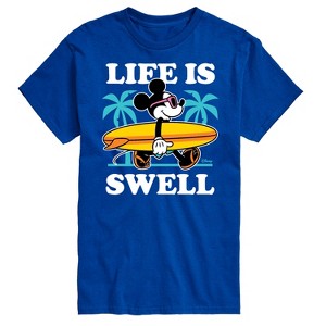 Men's - Disney - Life Is Swell Short Sleeve Graphic T-Shirt - 1 of 4