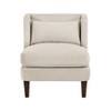 NicBex Modern Small Corduroy Fabric  Accent Chairs for Living Room,Comfy Upholstered Cushion Seat Reading Chair with Pillow - 2 of 4