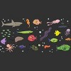 Boy's Design By Humans Funny sea creatures cartoon illustration By thefrogfactory T-Shirt - 2 of 3