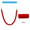 Unique Bargains Hotel Adjustable Velvet Stanchion Rope with Snap Hooks - 2 of 4