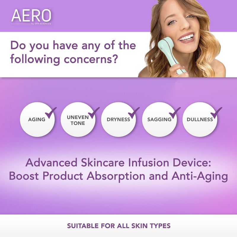 Spa Sciences AERO Renewal Serum &#38; BONUS Skincare Infusion Device for Clinical Absorption, 3 of 11